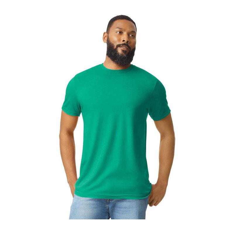 Tricou pentru bărbați Softstyle® CVC Kelly Mist XL