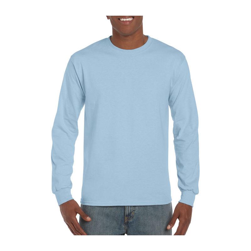 Tricou cu mânecă lungă pentru bărbați Gildan Ultra Cotton™ Light Blue XXL
