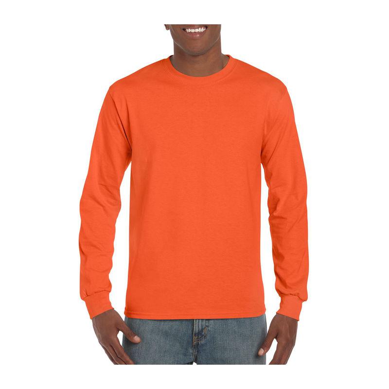 Tricou cu mânecă lungă pentru bărbați Gildan Ultra Cotton™ Portocaliu L