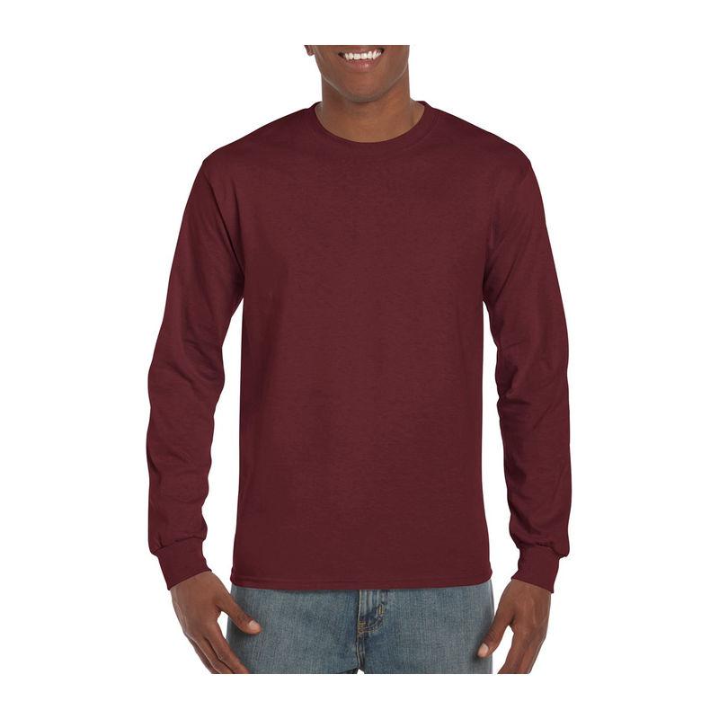 Tricou cu mânecă lungă pentru bărbați Gildan Ultra Cotton™ Rosu XXL