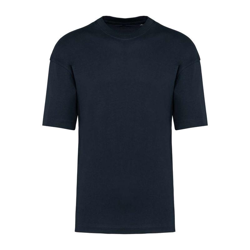 Tricou cu mânecă scurtă unisex croială largă Navy Blue