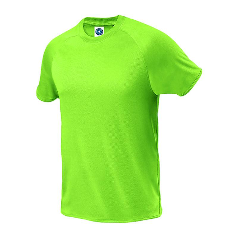 Tricou sport pentru bărbați Starworld Performance Fluorescent Green M