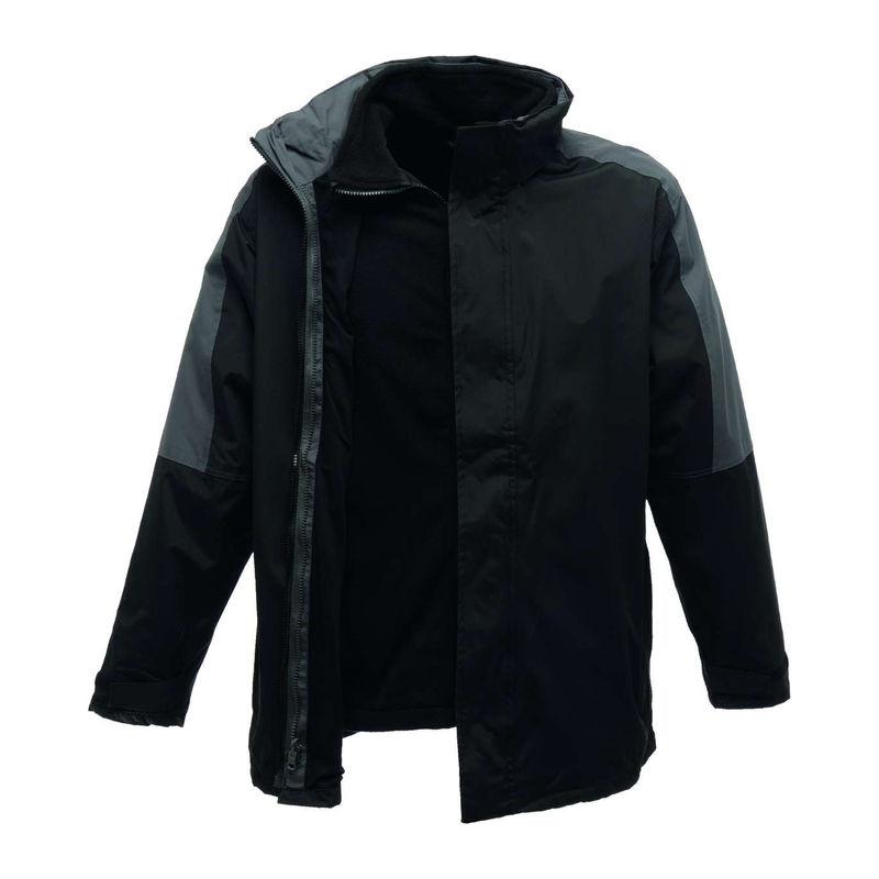 Jachetă impermeabilă 3-in-1 pentru bărbați Defender III Negru 4XL