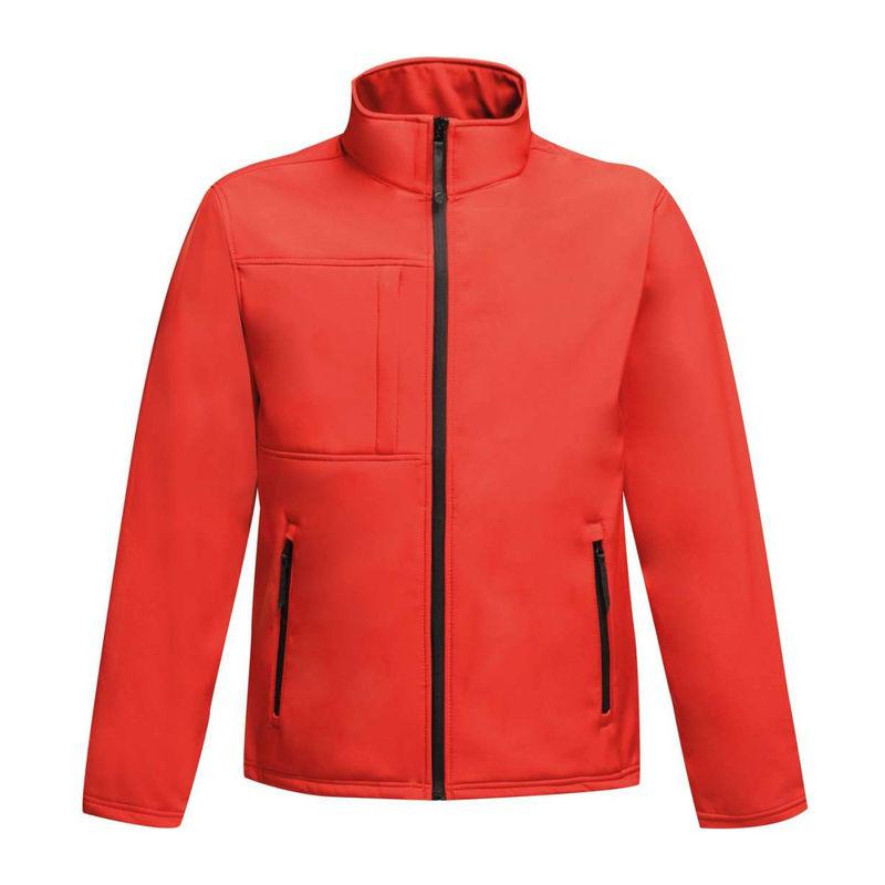 Jachetă pentru femei, membrană cu 3 straturi, Octagon II Classic Red/Black S