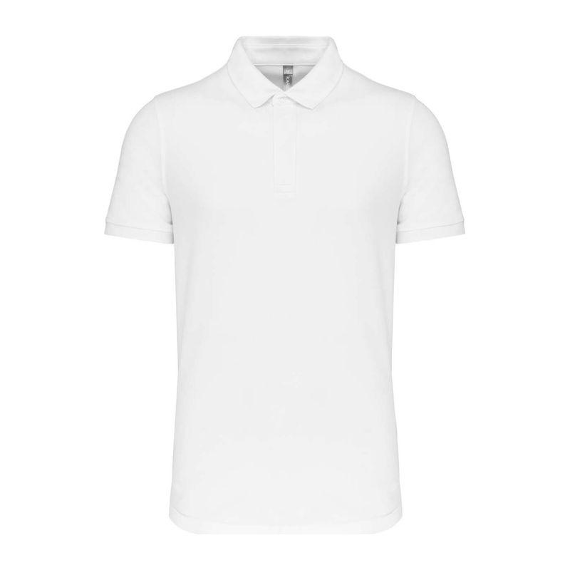 Tricou polo pentru bărbați, utilizare intensivă Alb XL