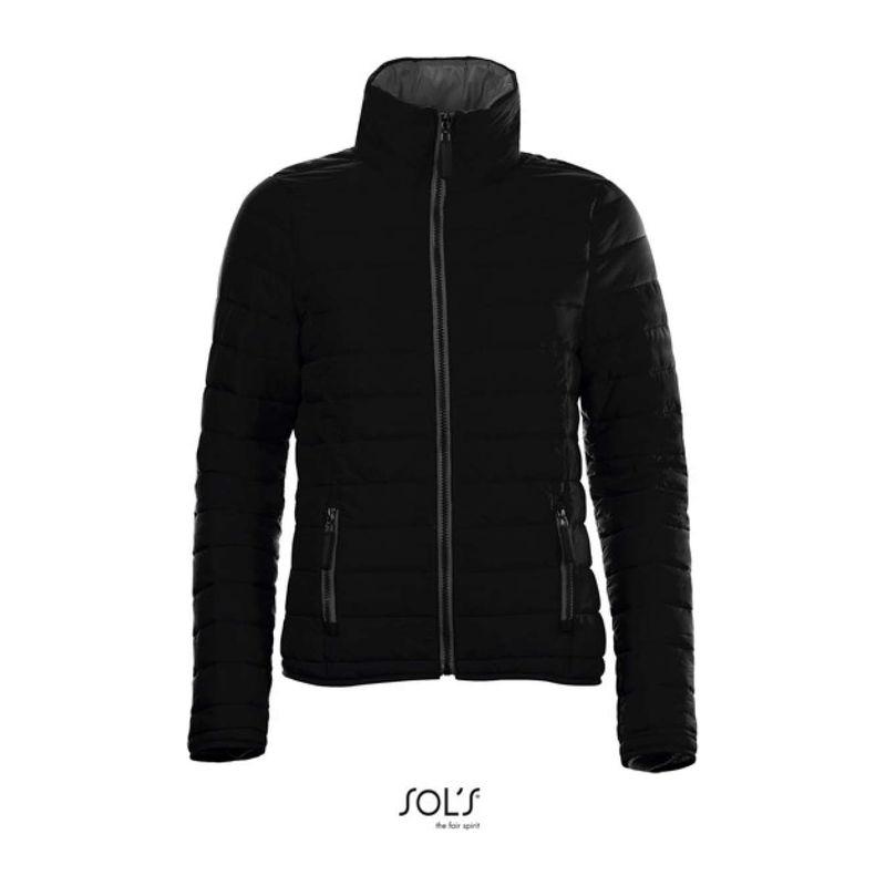 Jachetă pentru femei, căptușeală ușoară, Sol's Ride Negru XXL
