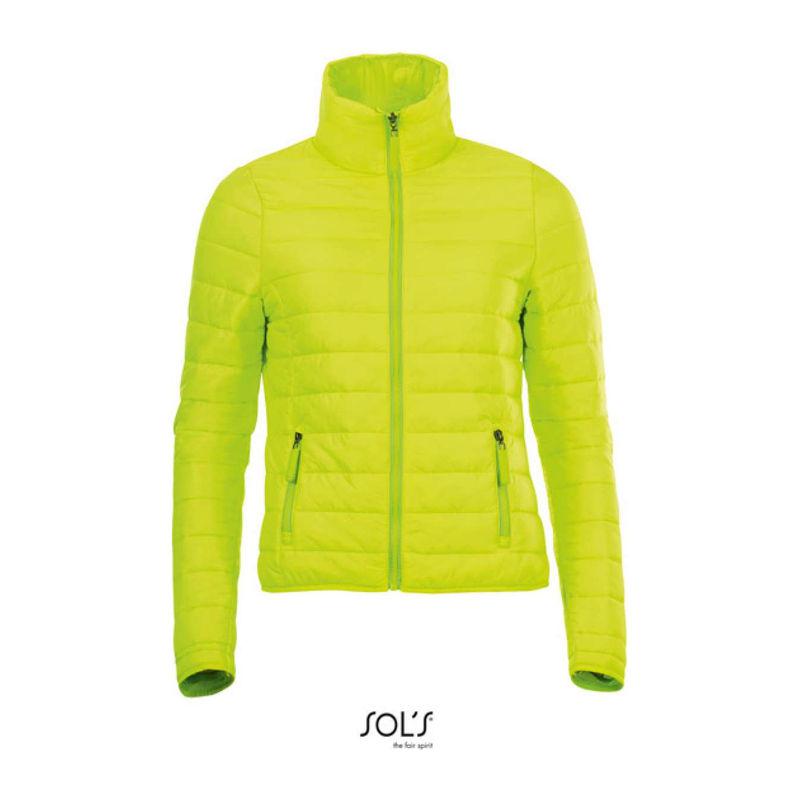 Jachetă pentru femei, căptușeală ușoară, Sol's Ride Neon Lime XXL