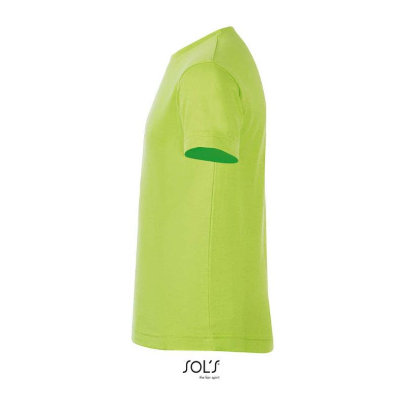 Tricou cu guler rotund pentru copii Sol's Regent Fit Verde