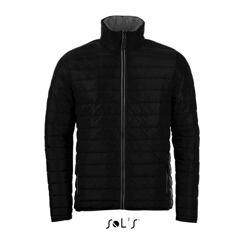 Jachetă pentru bărbați, căptușeală ușoară, Sol's Ride Negru XL