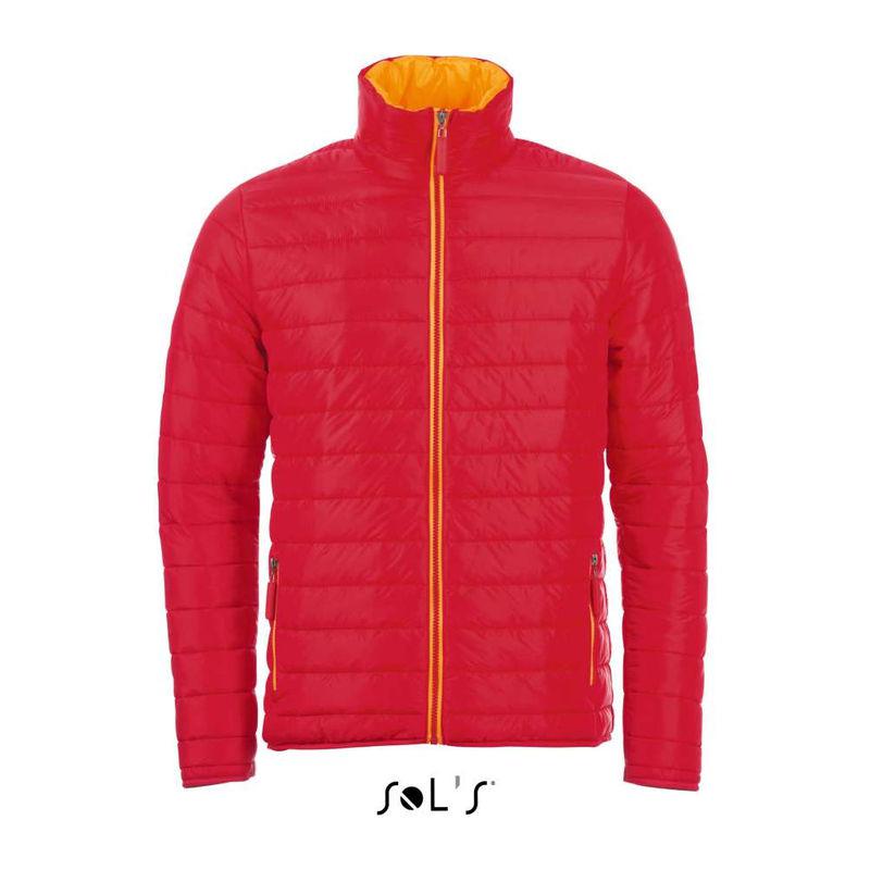 Jachetă pentru bărbați, căptușeală ușoară, Sol's Ride Rosu XL