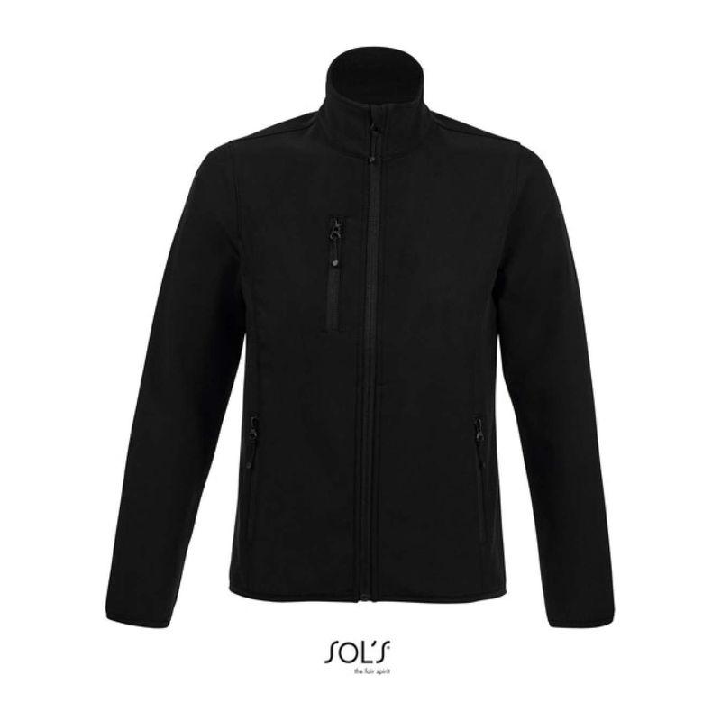 Jachetă softshell cu fermoar pentru femei Sol's Radian Negru XL