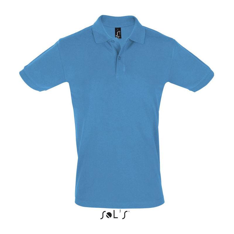 Tricou polo pentru bărbați Sol's Perfect Albastru XL