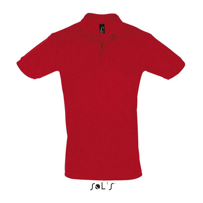 Tricou polo pentru bărbați Sol's Perfect Rosu 3XL