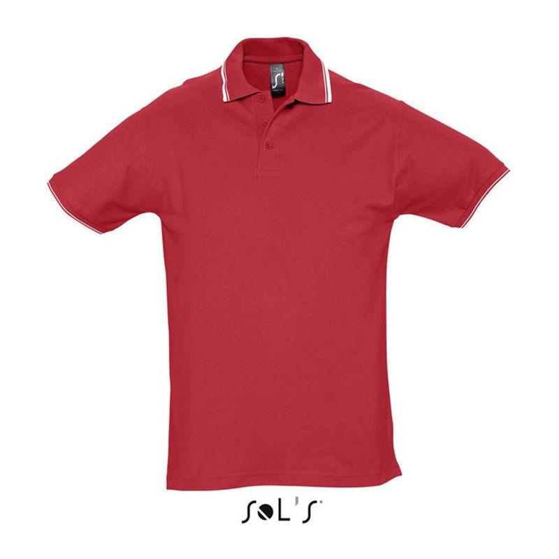 Tricou polo pentru bărbați Sol's Practice Rosu L