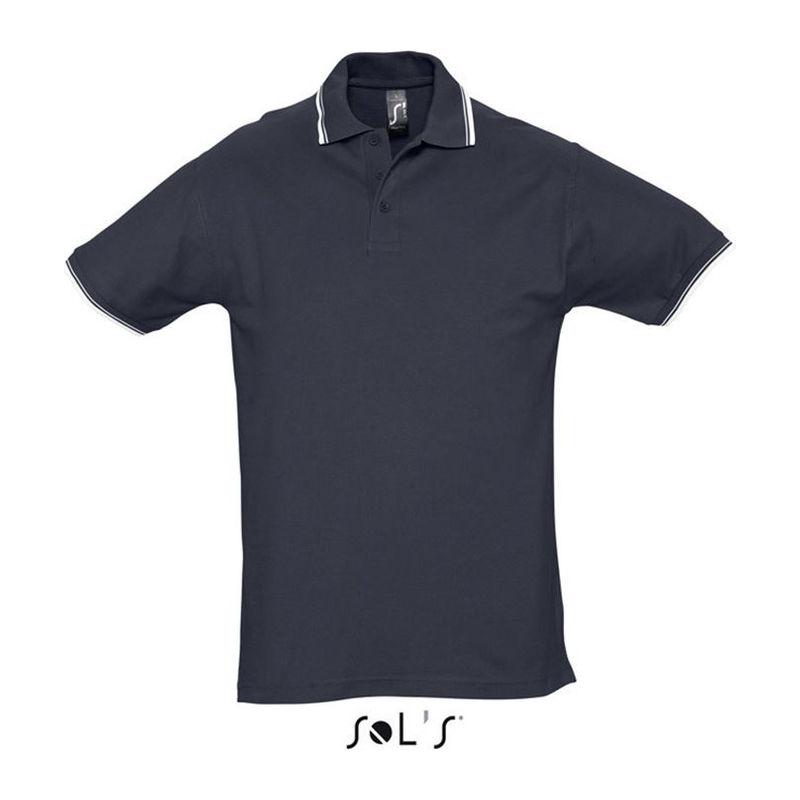 Tricou polo pentru bărbați Sol's Practice Orion Navy Blue XL