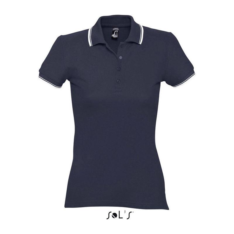 Tricou polo pentru femei Sol's Practice Orion Navy Blue XL