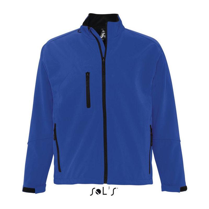 Jachetă softshell pentru bărbați Sol's Relax Albastru XL