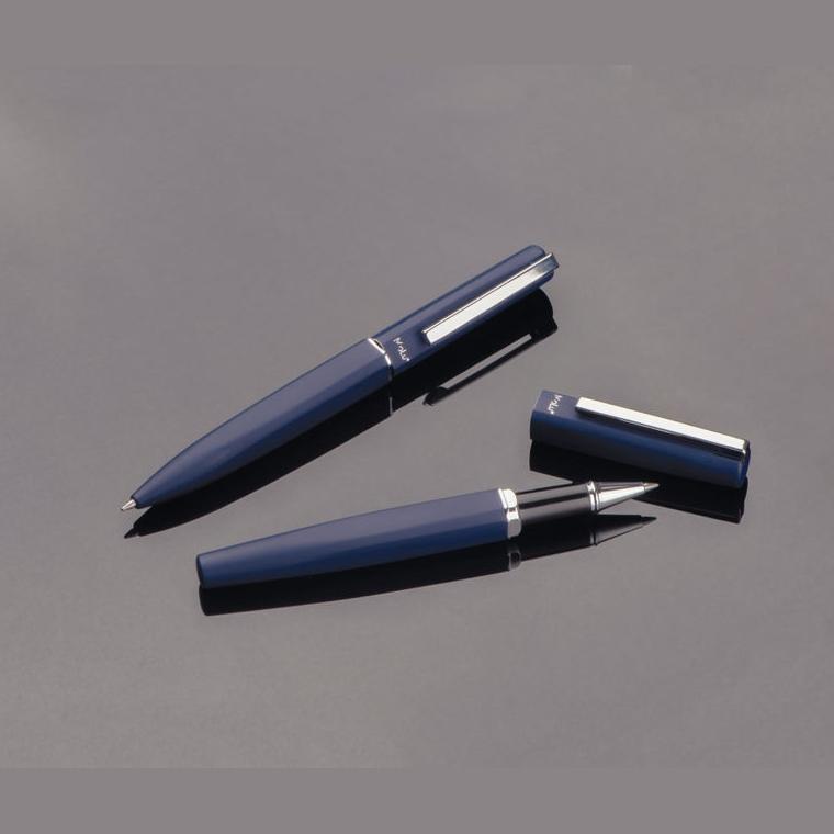 Set de scris MoLu Sainte-Maxime Albastru închis