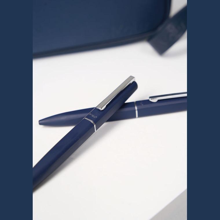 Set de scris MoLu Sainte-Maxime Albastru închis