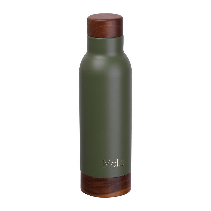 Sticlă de apă MoLu Côte d'Azur, 630 ml Khaki