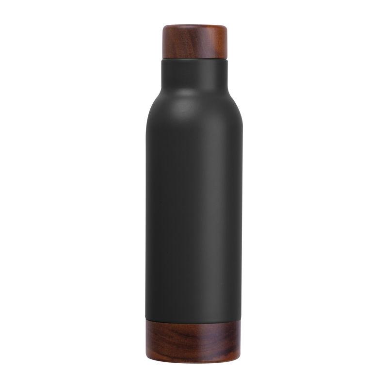 Sticlă de apă MoLu Côte d'Azur, 630 ml Negru