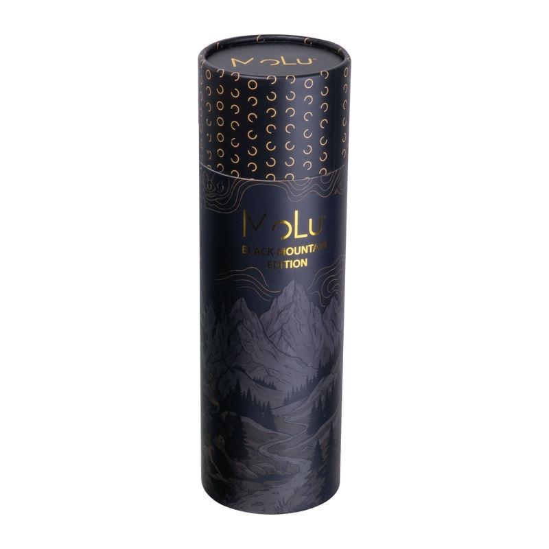Sticlă de apă MoLu Côte d'Azur, 630 ml Negru