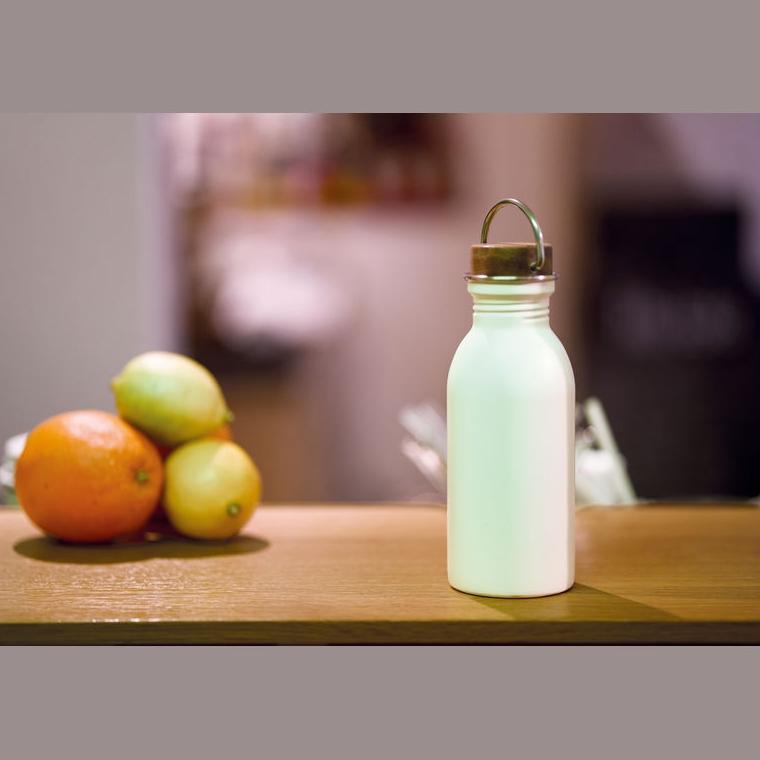 Sticlă de apă MoLu Ibiza, 500 ml Alb