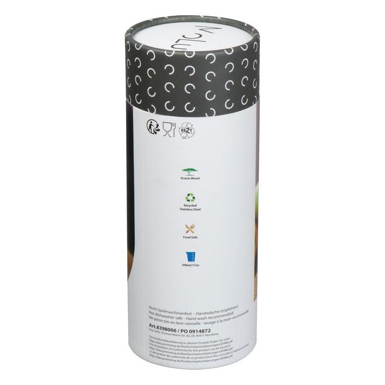 Sticlă de apă MoLu Ibiza, 500 ml Alb