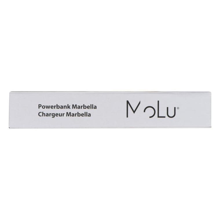 Powerbank MoLu Marbella, 20.000 mAh Negru