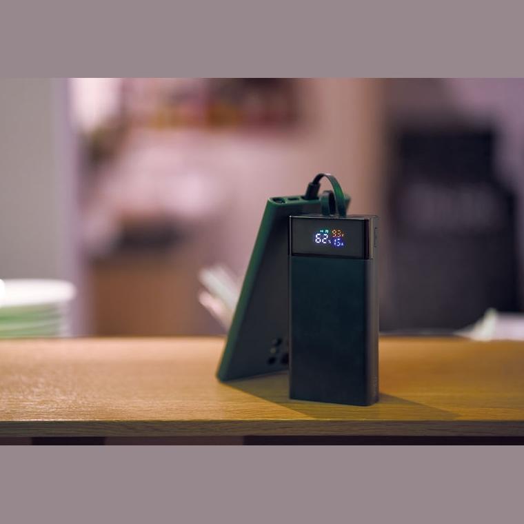 Powerbank MoLu Marbella, 20.000 mAh Negru