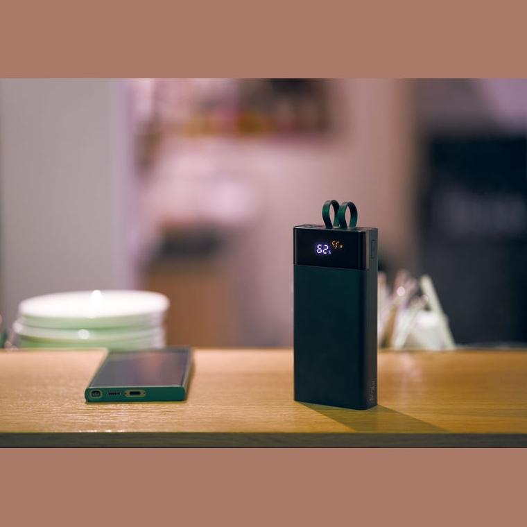 Powerbank MoLu Marbella, 20.000 mAh Negru