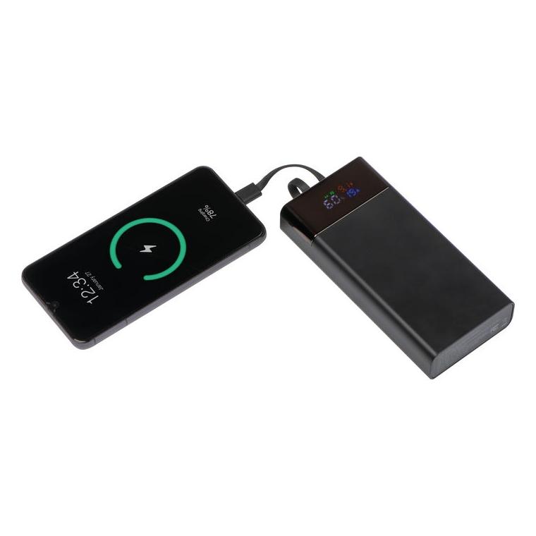 Powerbank MoLu Marbella, 20.000 mAh Negru