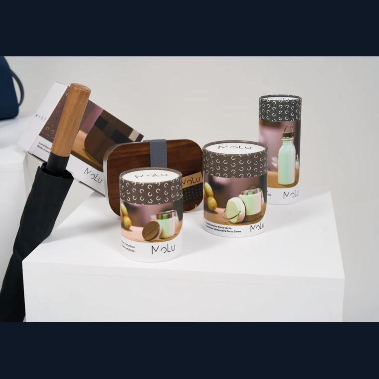 Recipient alimente MoLu Porto Cervo, 400 ml Alb