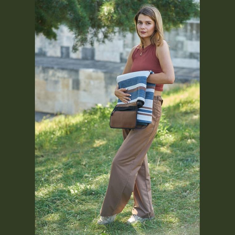 Pătură RPET MoLu Montenegro Negru