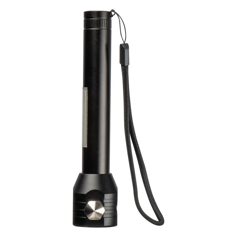 Lanternă reîncărcabilă Trent Negru