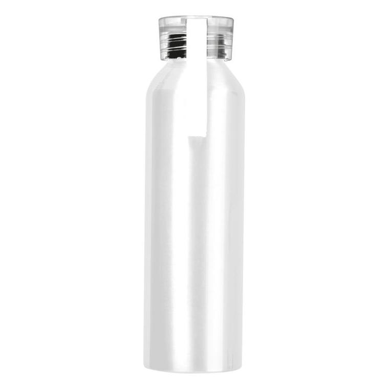 Termos aluminiu reciclat Cork, 600 ml Alb