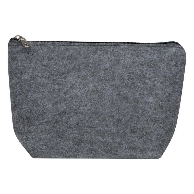 Geantă cosmetice RPET Cremona Gri-Argintiu