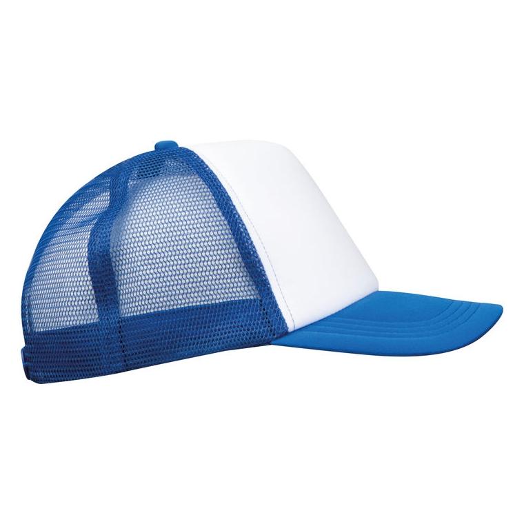 Șapcă trucker cu 5 panele Egmond Albastru