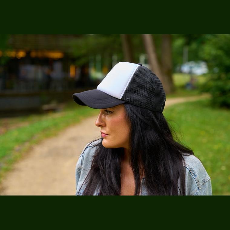 Șapcă trucker cu 5 panele Egmond Negru