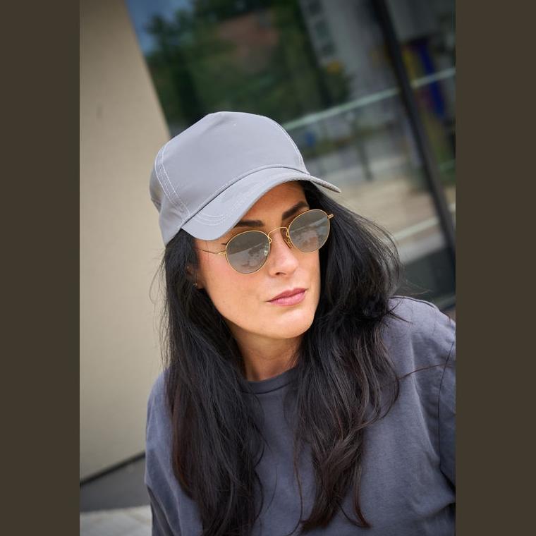 Șapcă baseball reflectorizantă 5 panele Hanoi Gri