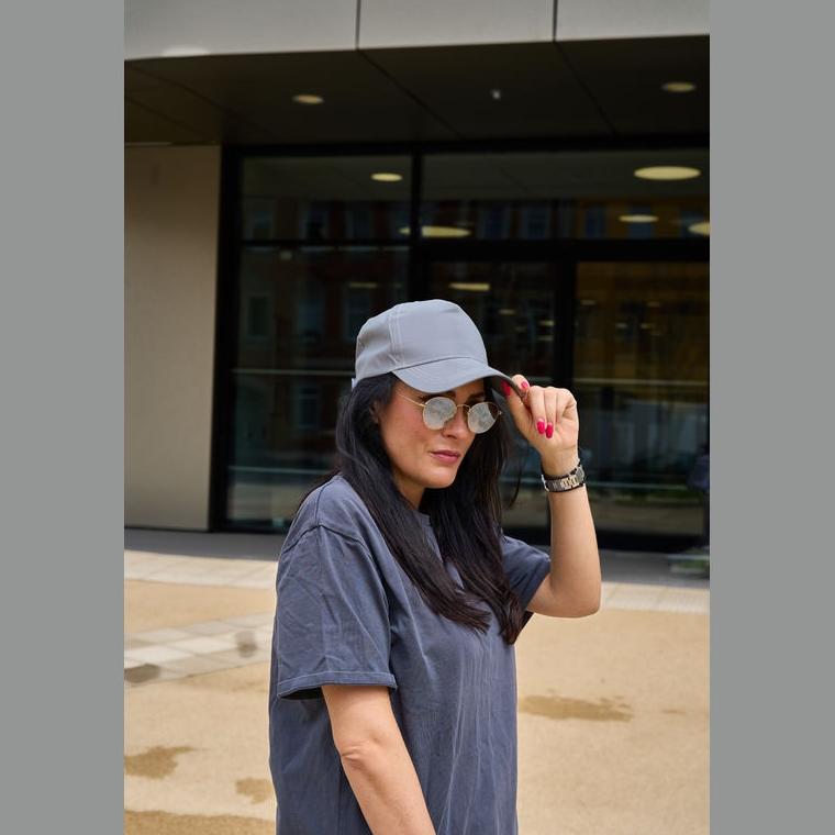 Șapcă baseball reflectorizantă 5 panele Hanoi Gri