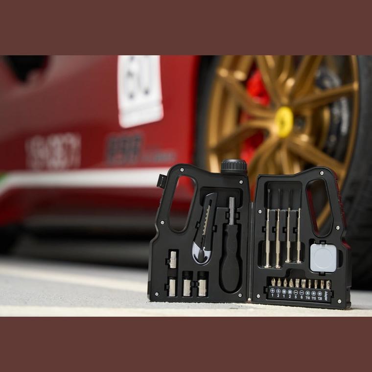 Set de unelte La Spezia Negru