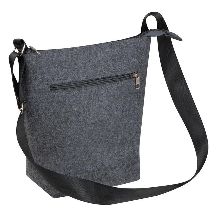 Geantă de umăr Lagos Gri-Argintiu