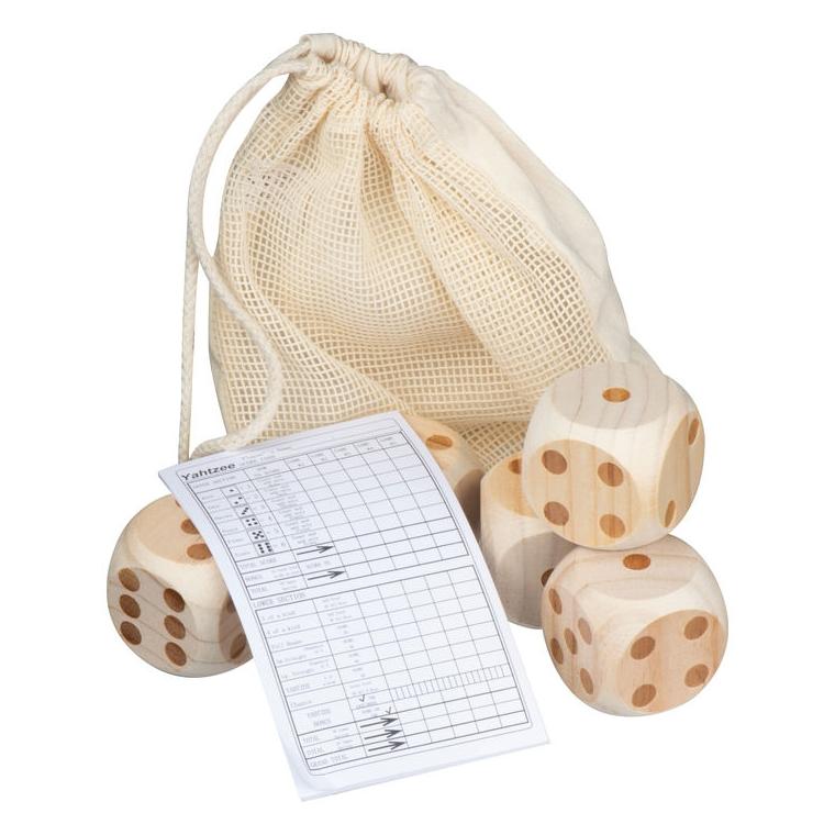 Set de zaruri XXL Las Vegas Beige