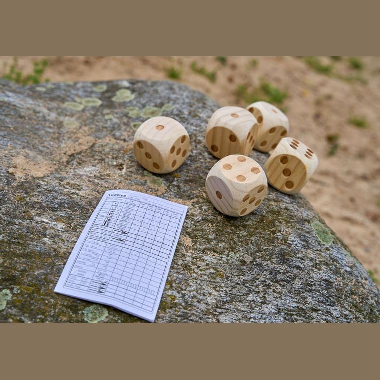 Set de zaruri XXL Las Vegas Beige