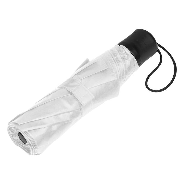 Umbrelă de buzunar RPET Northampton Alb