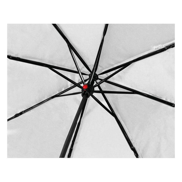 Umbrelă de buzunar RPET Northampton Alb