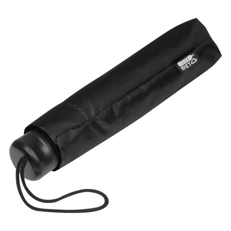 Umbrelă de buzunar RPET Northampton Negru