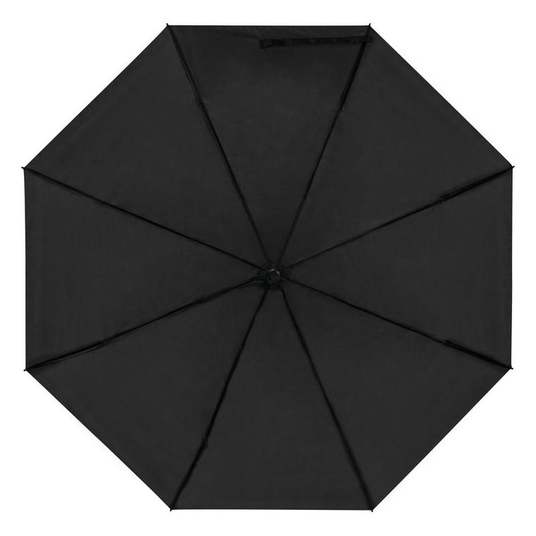 Umbrelă de buzunar RPET Northampton Negru
