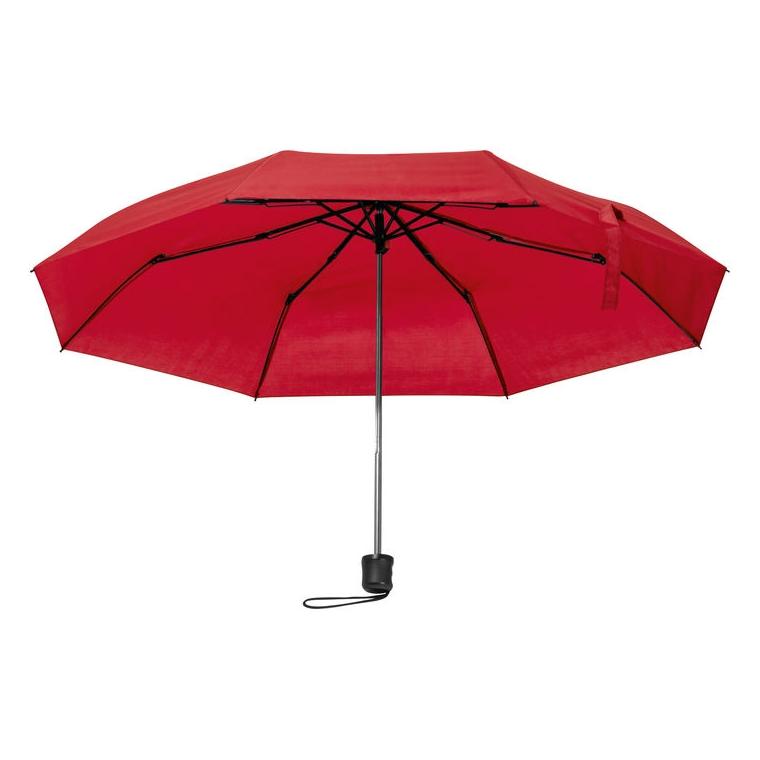 Umbrelă de buzunar RPET Northampton Roșu